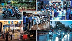 Burgman Hangout Parades in Hyderabad and Pune